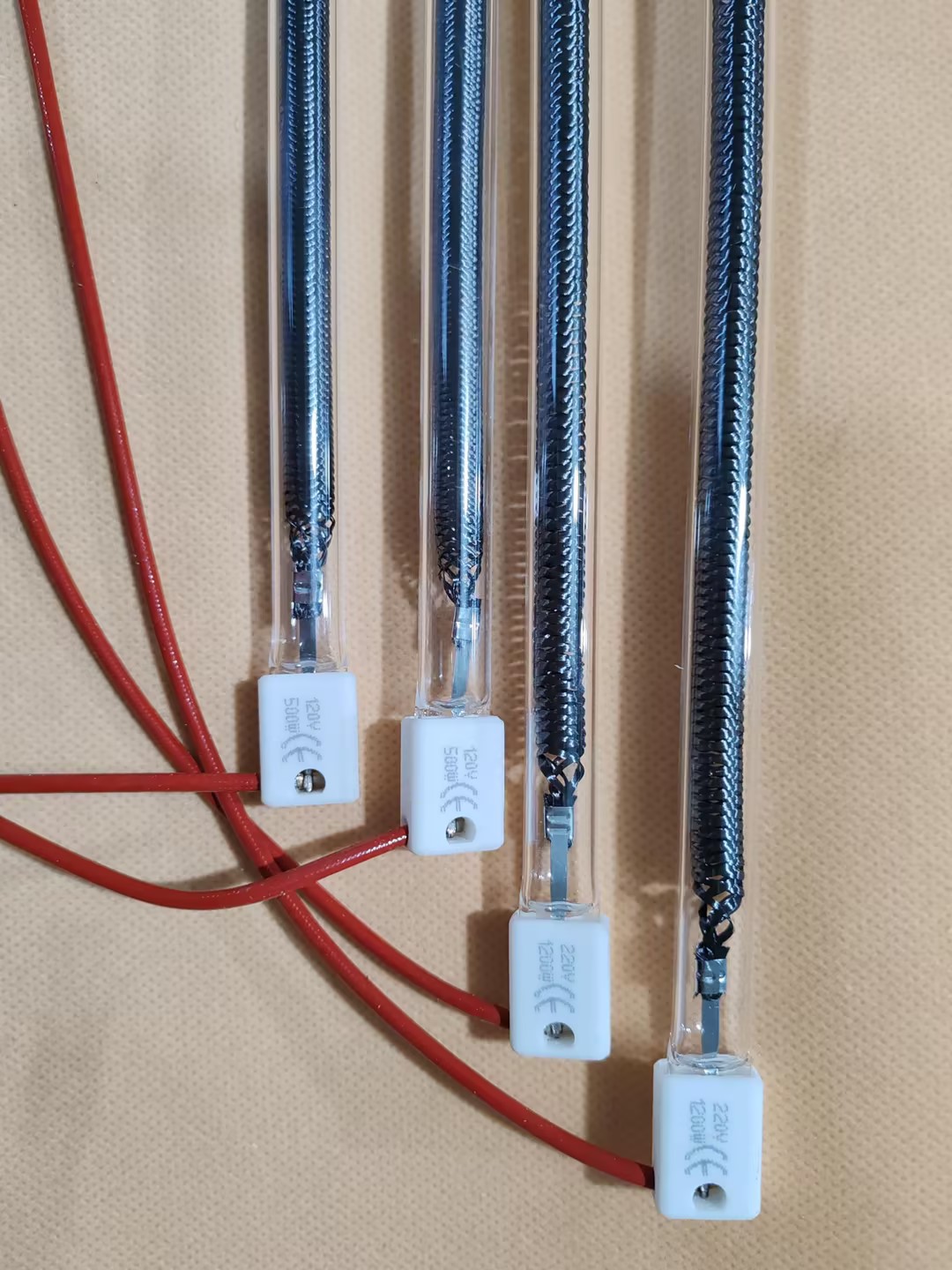 ring designs ir heating emitter heating elment infrared heating lamp shortwave quartz halogen for curting drying