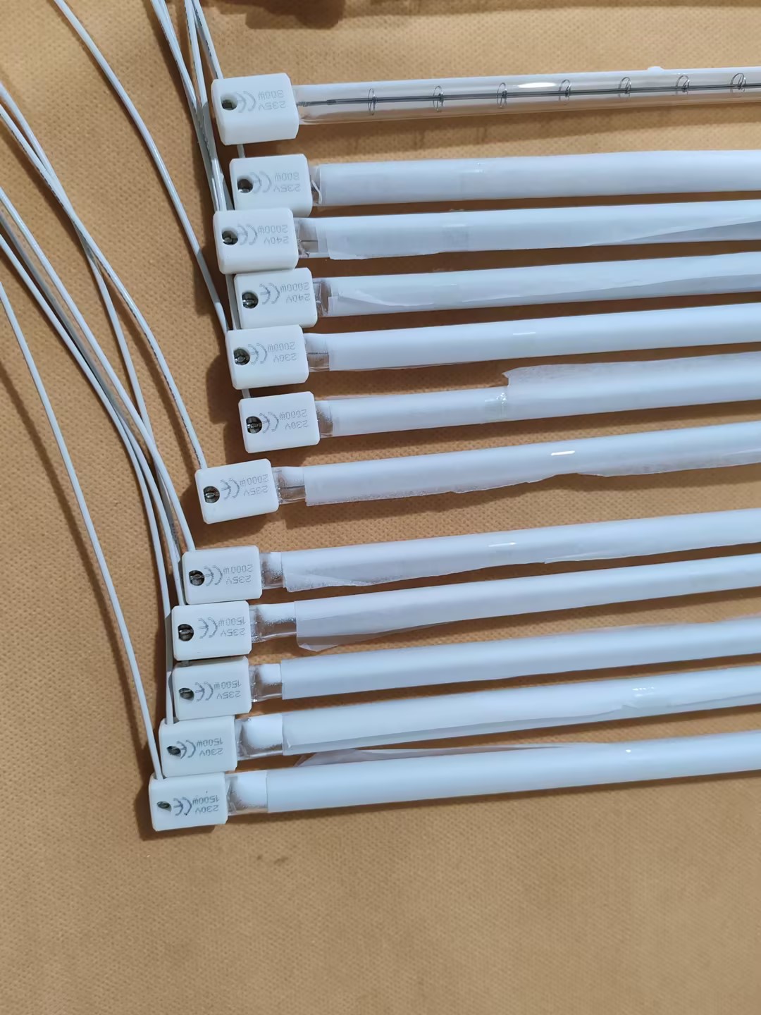 250mm 230v 200w halogen heat lamp oven