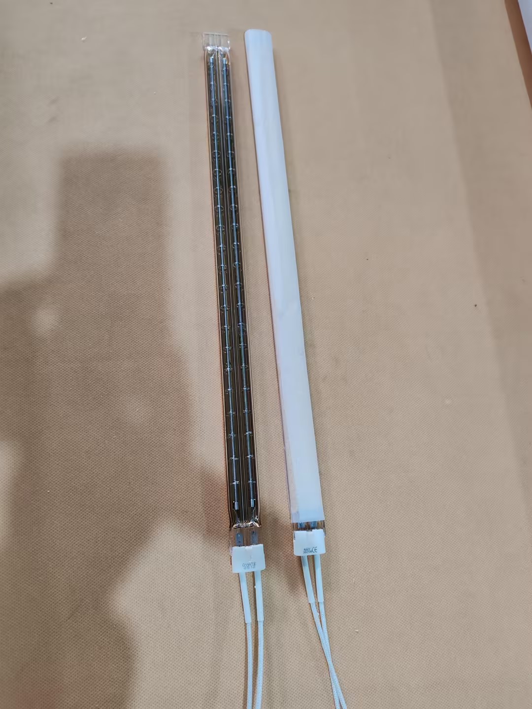 gold halogen heat lamp