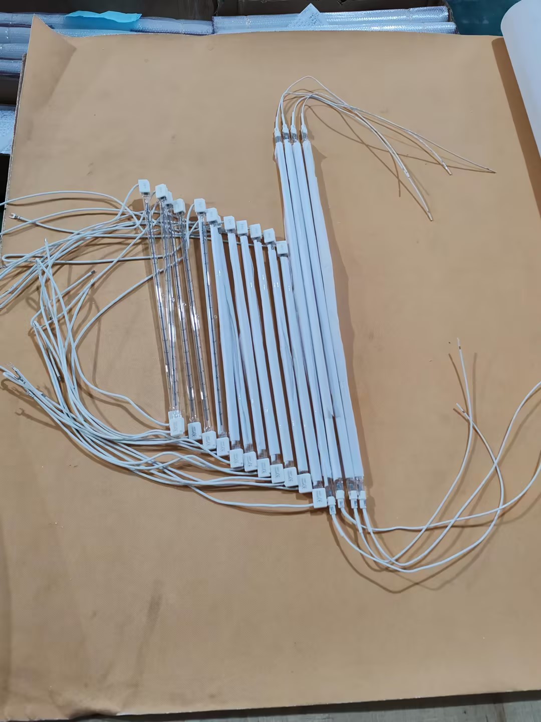 R7S ceramic halogen lamps 260mm 800w