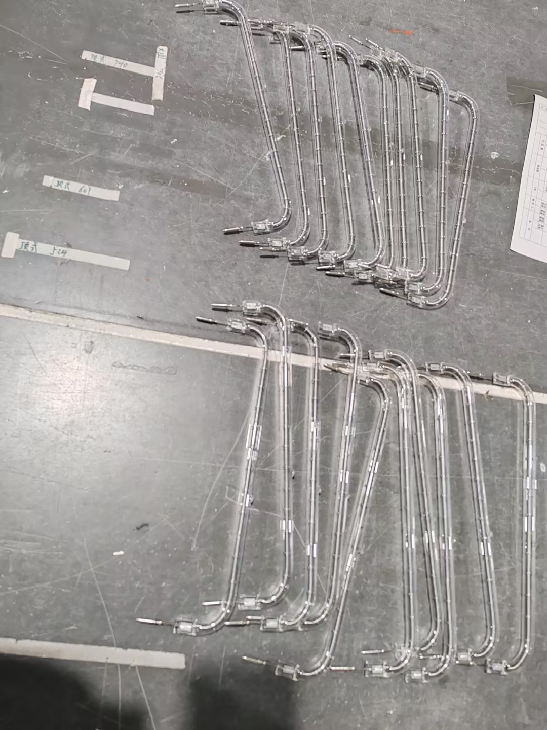 R7S halogen heating element 840mm quartz infrared lamps